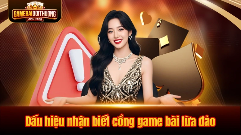 Dấu hiệu nhận biết những cổng game đánh bài lừa đảo